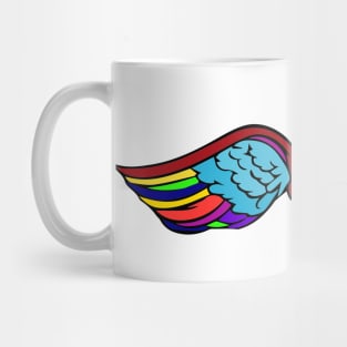 Multi color wings Mug